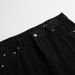 American Style Washed Scimitar Jeans For Men Loose Curved Wide-Leg Street Fashion Solid Color Long Pants_mkmklike.com