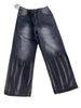 Men's Clothing High Street Niche Design Jeans Retro Trend Straight Loose Drooping Wide Leg Pants_mkmklike.com