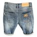 Men's Clothing Summer Slim Fit Denim Shorts Mid-Length Casual Trendy Blue Versatile Straight Five Point Pants Thin_mkmklike.com