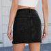 K New Fashionable Split Cowboy Bag Hip Half Length Skirt For Women_mkmklike.com