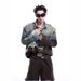 Men's American Retro Distressed Patchwork Denim Jacket For Autumn And Winter Dirty Jacket Denim Patchwork Design_mkmklike.com