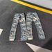 Men's Clothing 2025ss Independent Niuwang UC85 Digital Printing Washed Distressed Straight Wide Leg Loose Flared Denim Trousers_mkmklike.com
