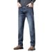 Large Size Men's Clothing Printed Jeans Men's Straight Tube Plus Fat Plus Size Business Jeans Men's Versatile Foreign Trade Men's Clothing_mkmklike.com