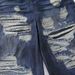 Men's Clothing Ripped Jeans Loose Lazy Feeling Trousers_mkmklike.com