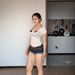 Retro American Distressed Dark Blue Low-Rise Skinny Denim Shorts Summer Style Rolled Cuffs Trendy Bodycon Hot Pants for Women_mkmklike.com