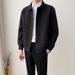 Light Mature Style Spring And Autumn New Turn-Down Collar Men's Jacket Casual Loose Korean Version Trendy Short_mkmklike.com