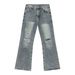 EF JEANS | 2024 Four Seasons New Product Street Wind Wear Broken Holes Old Retro Micro-pull Jeans Tide_mkmklike.com