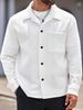 Cross-Border New European And American Sports Casual Long-Sleeve Solid Color Versatile Fashion Trend Jacquard Men's_mkmklike.com