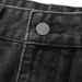 RDT Men's Clothing | American Cleanfit Black Fringed 507 Jeans, Retro Washed And Old Trousers_mkmklike.com