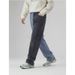 Color Blocked Lightweight Men's Jeans Loose Fit Plus Size Straight Leg Slim Casual Versatile Long Pants Summer Washed_mkmklike.com