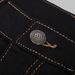 Men's Slim Fit Stretch Jeans - Classic Black Straight Leg Denim Pants For Business Casual & Everyday Wear_mkmklike.com