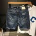 Men's High Street Ripped Denim Shorts Summer Thin Versatile Casual Mid-Length Loose Straight Trendy Pants_mkmklike.com