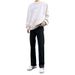Nordmann American Retro Black Jeans For Men 2025 New High Street Casual Autumn Winter Loose Straight Versatile Long Pants_mkmklike.com