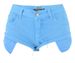 Women's Clothing Women's Low Waist Denim Shorts Decadent Style Loose Elastic Curled Pocket Beach Hot Pants Macaron Pink_mkmklike.com