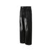 CATTEE Men's Vintage Washed Straight-Leg Jeans Relaxed Fit Classic American Style Denim Pants Black And Blue M to XXL_mkmklike.com