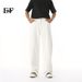 Men's Clothing Loose Fit Elastic Waist Straight Leg Jeans In Multiple Colors Basic Style, Versatile, Casual_mkmklike.com