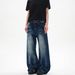 American Washed Cat Whisker Micro Flared Jeans Men's Summer New Casual Niche Couple Floor Pants_mkmklike.com