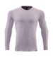 Men's Clothing Long-Sleeved Sports T-Shirt Running Quick-Drying Tights Fitness Breathable Training Outdoor Clothing Round Neck Sweatshirt_mkmklike.com