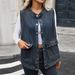 K New Casual Versatile Slim-fitting Loose Denim Jacket Top For Women_mkmklike.com