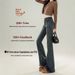 Retro Flared Jeans Women, Autumn 2025 New Style, High-waisted, Stretchy, Slim-fit, Raw Edge, Bootcut Pants For Petite_mkmklike.com