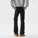 Men's Simple Loose Straight Leg Jeans Trousers_mkmklike.com