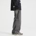American-style Streetwear Distressed Drawstring Elastic Waist Jeans For Men And Women, Trendy Brand Deconstructed_mkmklike.com