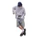 Distressed Vintage Washed Denim Shorts For Men - Relaxed Fit American Retro High Street Cargo Knee-Length Shorts_mkmklike.com