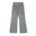Inlaid Embroidery Flared Jeans For Men American Style Trendy Loose Niche Heavy Craft Design Wide-Leg Floor-Length Pants_mkmklike.com