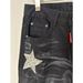 Men's Streetwear Straight-Leg Jeans - American High Fashion Denim Pants With Star Embellishment_mkmklike.com