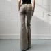 Retro Low-Rise Flared Jeans – Vintage-Inspired High-Waist Slimming Trousers For Women_mkmklike.com