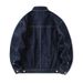 Men's Denim Jacket Vintage Workwear Style Streetwear Casual Coat For Spring & Autumn_mkmklike.com