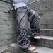 Men's Clothing Men's High-Waisted Straight Leg Jeans Style Washed Distressed Star Patch Loose Fit For Formal & Casual_mkmklike.com