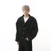 Men's Clothing Street Jacket Fashionable Wide Leg Scimitar Pants Workwear Denim Suit_mkmklike.com