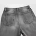 Men's Clothing High Street Washed Workwear Pants Retro Shorts Denim Cat Whisker Ripped Sanded Shorts_mkmklike.com