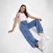 Women’s Clothing new trendy mid waist straight jeans_mkmklike.com