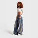 's Bst-slling Europan And Amrican Loos Jans For Womn, Mbroidrd Fashion High-waistd Dnim Pants_mkmklike.com