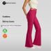 New Slimming Hip Lift Yoga Sexy Versatile Casual Petite Flared Straight Leg High Elastic Fitness Pants_mkmklike.com