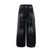 Men's Clothing American Street Fashion Washed Fission Cat Whisker Retro Straight Jeans For Men And Women Trendy Brand Loose Casual Wide Leg Trousers_mkmklike.com