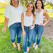 Women's High-Waisted Stretchy Flared Jeans - Vintage Retro Style With Pockets, Comfortable Cotton Blend For Casual & Chic Outfits_mkmklike.com