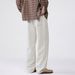 Men's Clothing & Archer0603 & Autumn Cleanfit White Loose Casual Wide Leg Pants, Versatile Straight Leg Jeans For Men_mkmklike.com