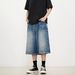 KISKO American High Treet Deign Lightning Pattern Wahed Denim Hort For Men' Ummer Looe Traight Leg Cropped_mkmklike.com