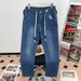2025 Spring/Summer New Handsome Versatile Men's Pants, Loose Slim Straight, Haren Sports And Leisure K Denim Pants_mkmklike.com