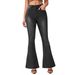 Women's Clothing High Waist Slimming Micro-jeans Temperament Commuter Pants_mkmklike.com