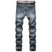 Men's Clothing Autumn/Winter New Men's Jeans, Personality, Nostalgic, Zipper Decoration, Jeans, Trendy Men_mkmklike.com