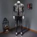 Pulse Pulse Venom Men 2023 New European And American Slim Fit Motorcycle Retro Stylish Distressed Denim Jacket_mkmklike.com