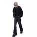 Men's Vintage Straight Leg Jeans – Retro Washed Denim With High Street Vibe, Relaxed Fit & Light Stretch For Casual Wear_mkmklike.com