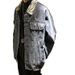 Loom New Spring And Autumn American Retro Outfit Set Trendy Zebra Print Collar Denim Men's Hong Kong Style Cool Jacket Top_mkmklike.com