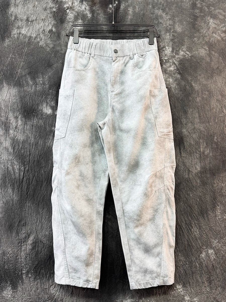 Men's American Retro Heavyweight Maillard Cargo Pants Large Pocket Loose Straight Leg Casual Trendy Jeans Americana Style_mkmklike.com
