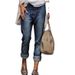 Cross-border Women's Jeans, Slim Straiht Pants, Fashionable Winter Versatile, Style, Suitable For Urban_mkmklike.com