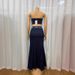 Women's Clothing New Fashion Sexy Tube Top Waist Denim Long Skirt Suit_mkmklike.com
